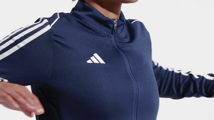 Estilosa Jaqueta De Treino Azul Marinho Adidas Tiro 23 League