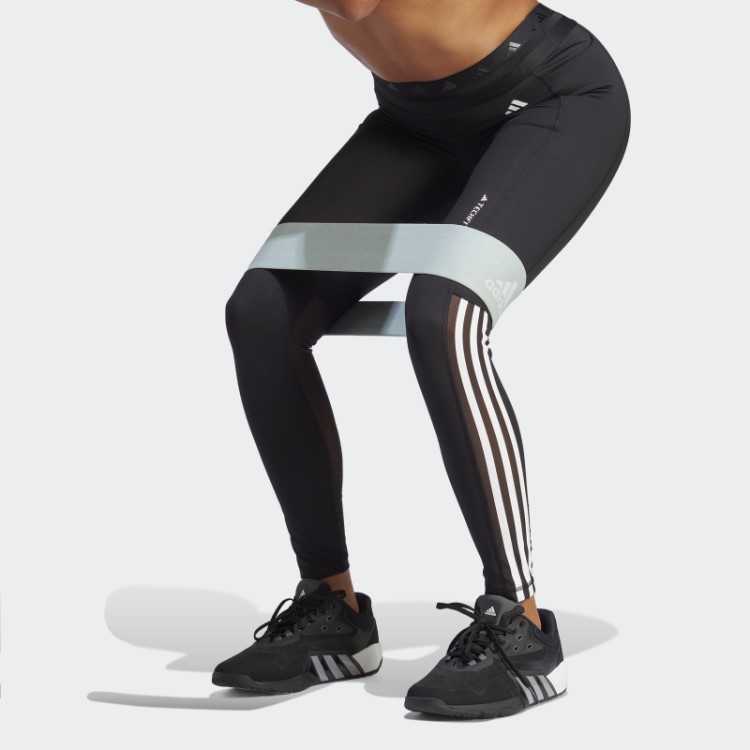 Legging Preta Techfit Hyperglam 7/8 Adidas