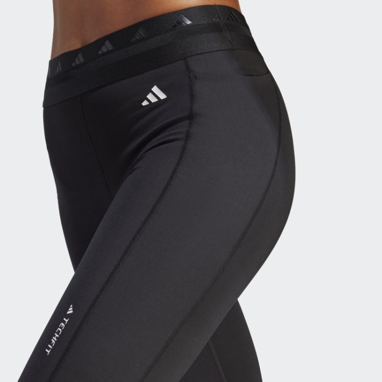 Legging Preta Techfit Hyperglam 7/8 Adidas