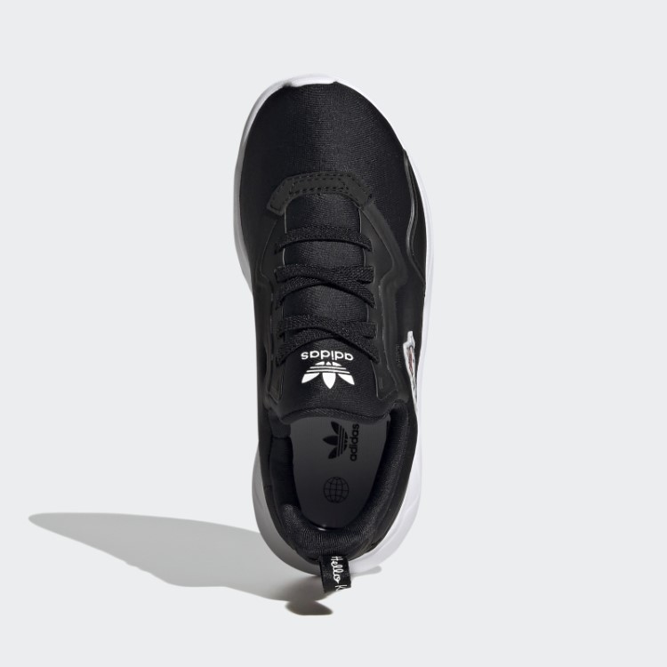 Hello Kitty Originais Sapatos Flexíveis Adidas Preto