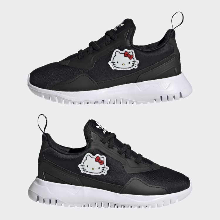 Hello Kitty Originais Sapatos Flexíveis Adidas Preto