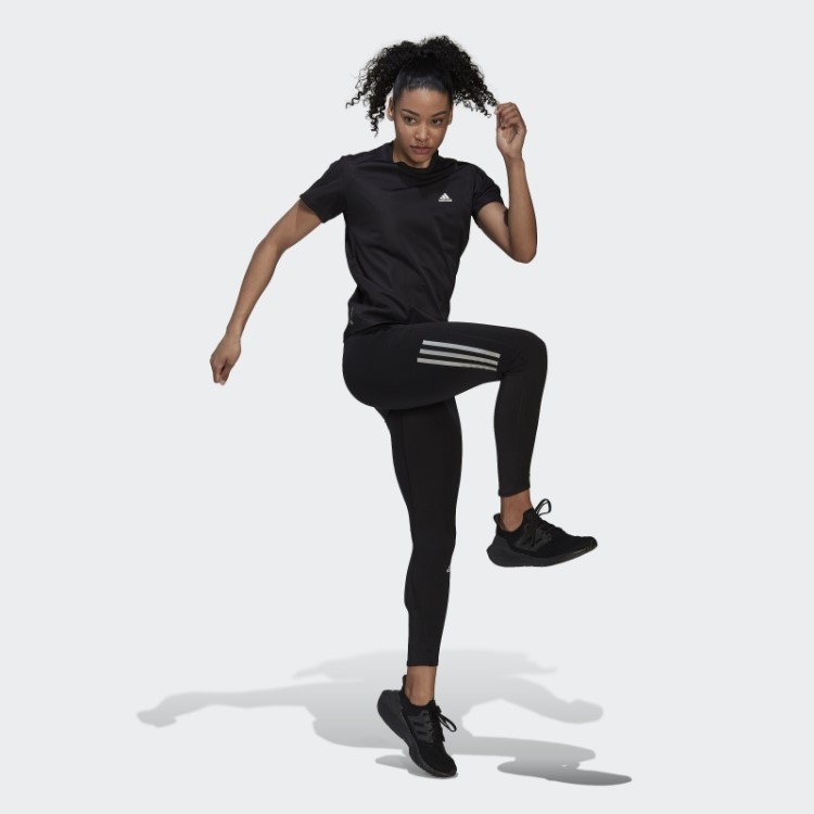 Camiseta Preta Run It Da Adidas