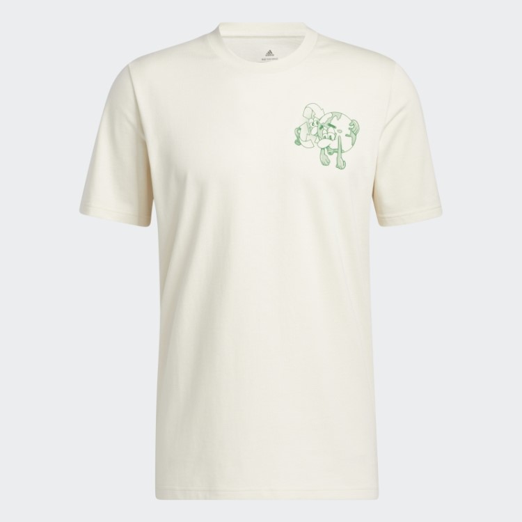 Adidas Sábado Feito Para Ser Refeito Camiseta Gráfica Não Tingida