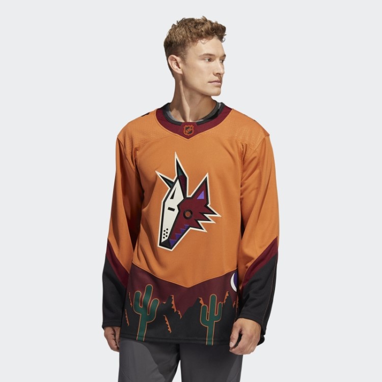 Camisa Sienna Coyotes Autêntica Com Marca Retrô Reversa Adidas