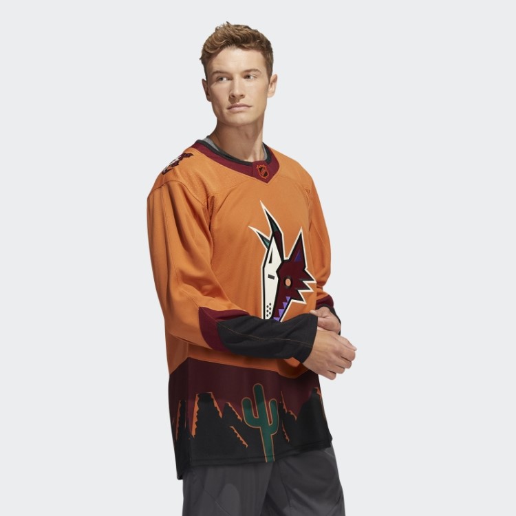 Camisa Sienna Coyotes Autêntica Com Marca Retrô Reversa Adidas