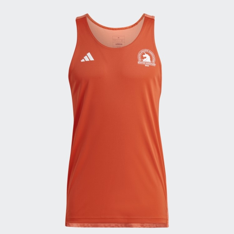 Regata De Corrida Adidas Boston Marathon 2023 Vermelha