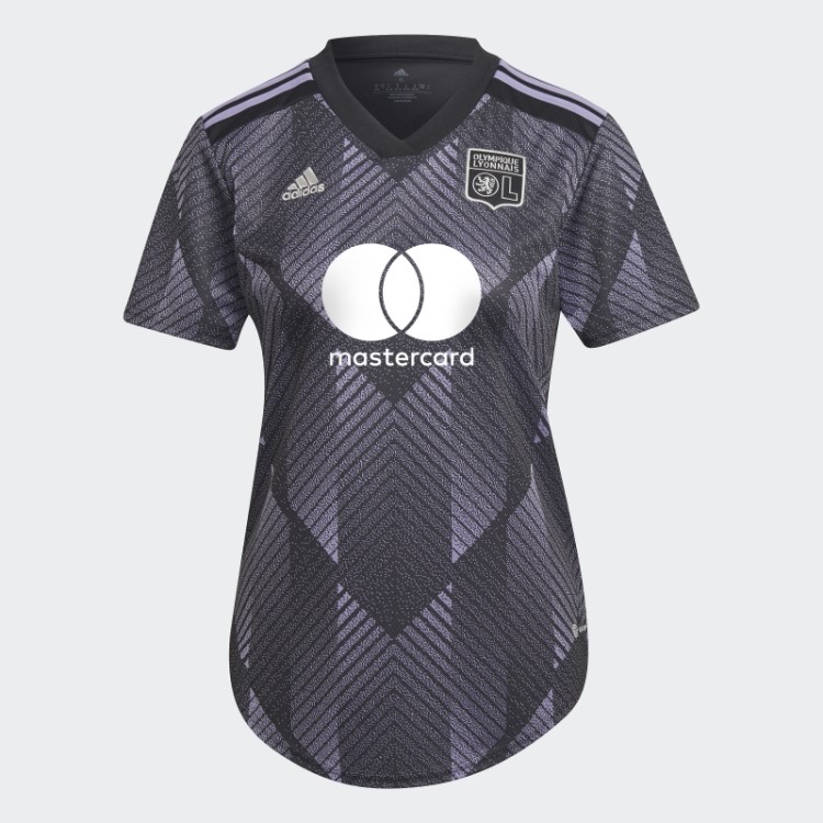 Olympique Lyonnais 22/23 Terceira Camisa Preta Adidas