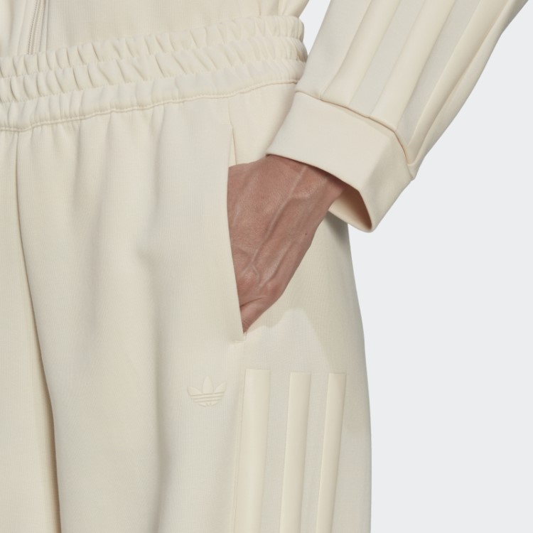 Adidas Adicolor Contempo Calça Esportiva Com Listras Grossas Branca