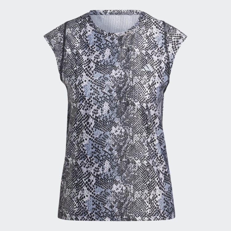 Camiseta Preta Adidas Fast Running Feita Com Plástico Parley Ocean