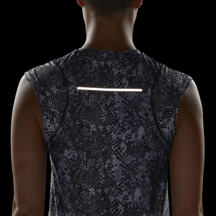 Camiseta Preta Adidas Fast Running Feita Com Plástico Parley Ocean