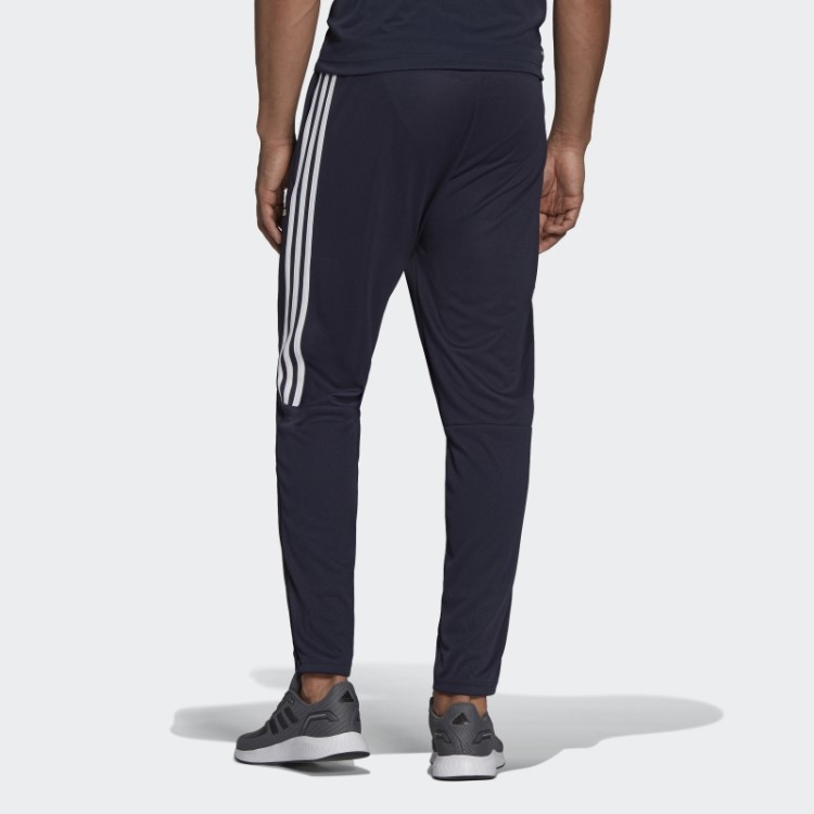 Calça Com As Três Listras Adidas Ink Aeroready Sereno Slim Com Corte Afunilado