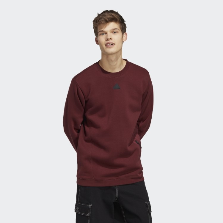 Moletom City Escape Vermelho Adidas