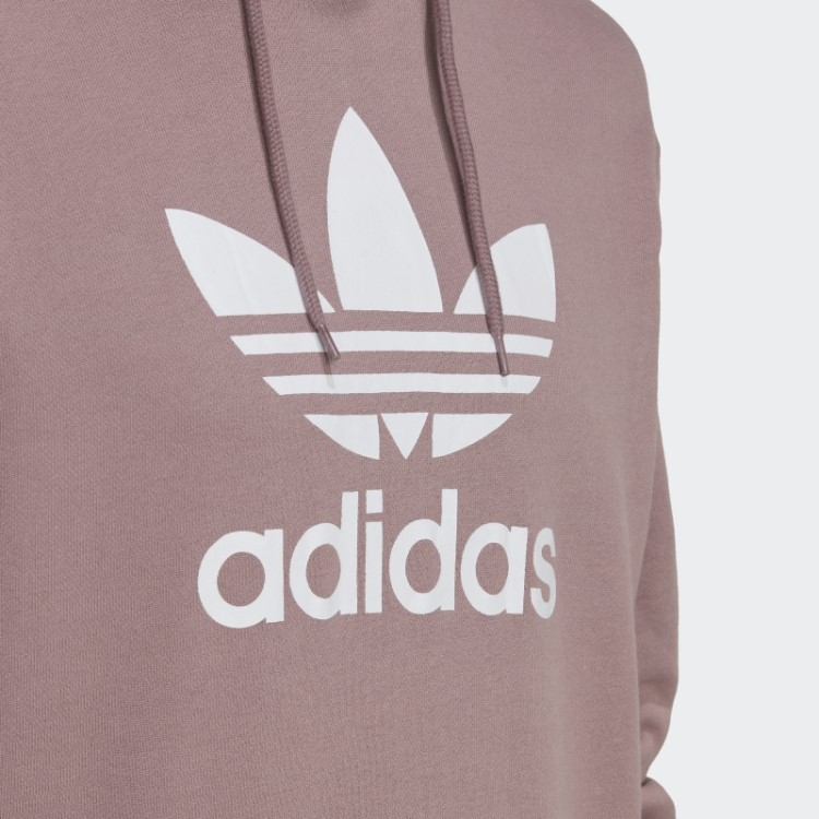 Moletom Roxo Adidas Adicolor Classics Trefoil