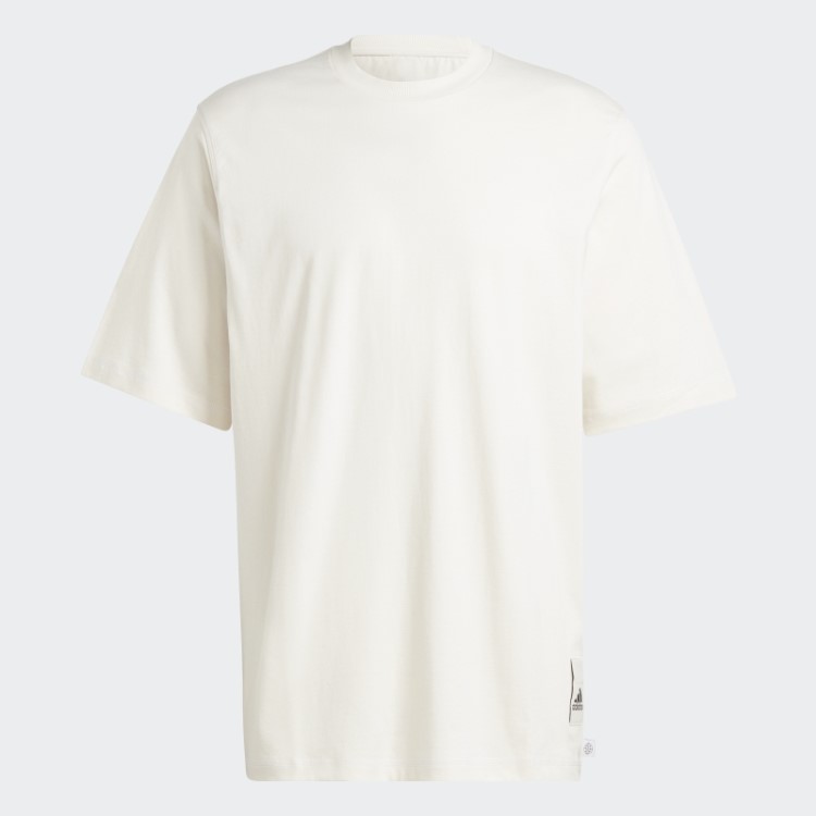 Camiseta Social Branca Adidas