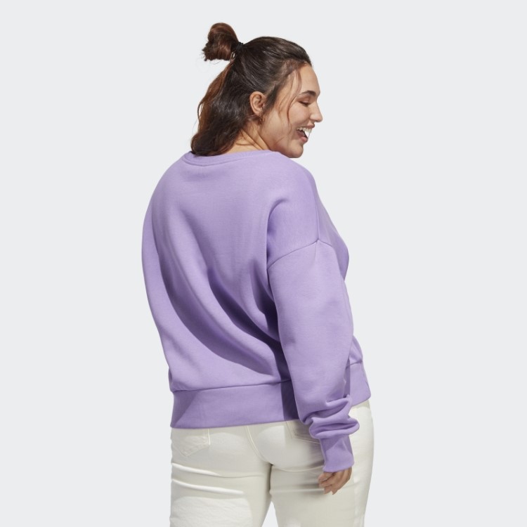 Moletom De Lã Adidas All Szn (tamanho Grande) Violeta