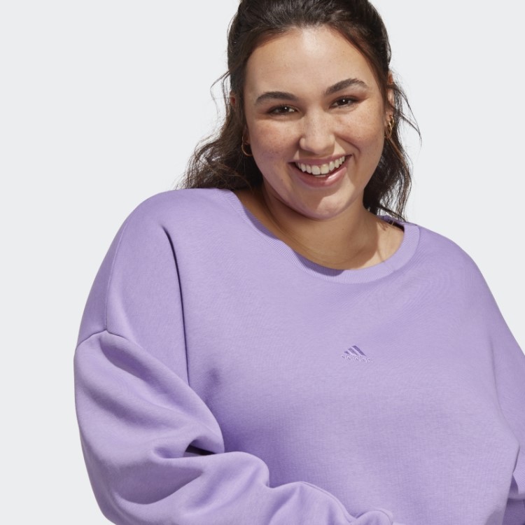 Moletom De Lã Adidas All Szn (tamanho Grande) Violeta