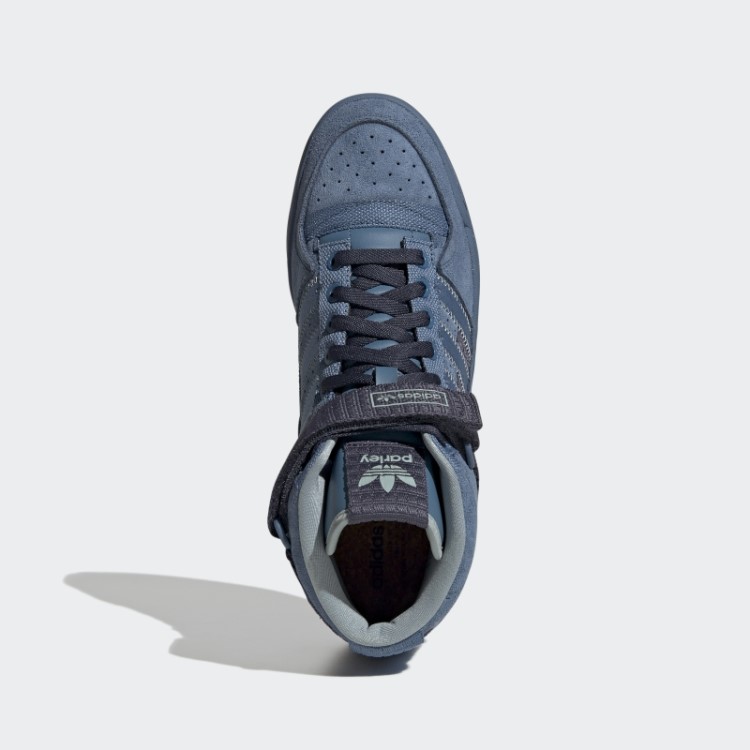 Tênis Forum Mid Parley Adidas Alterado Azul