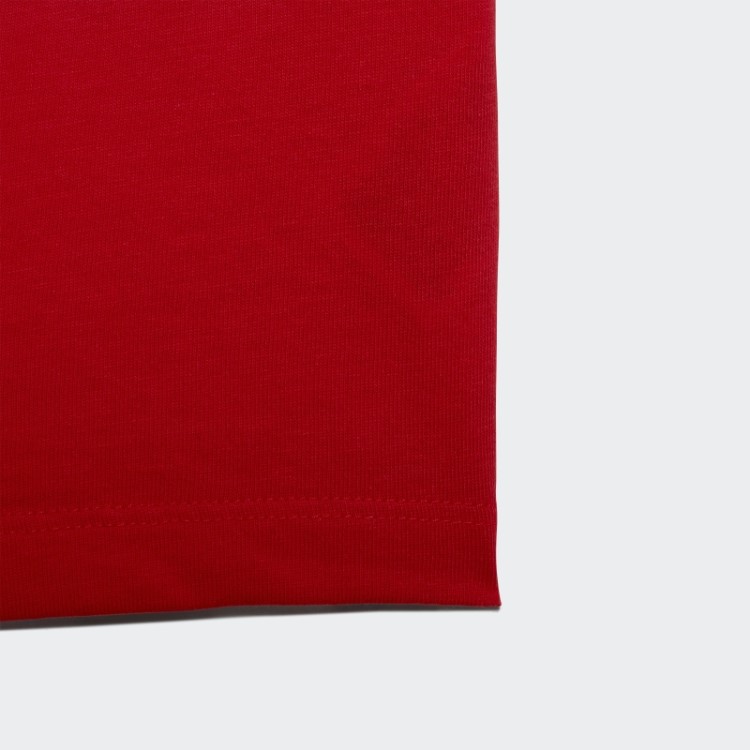 Camiseta Vermelha Adidas Trefoil