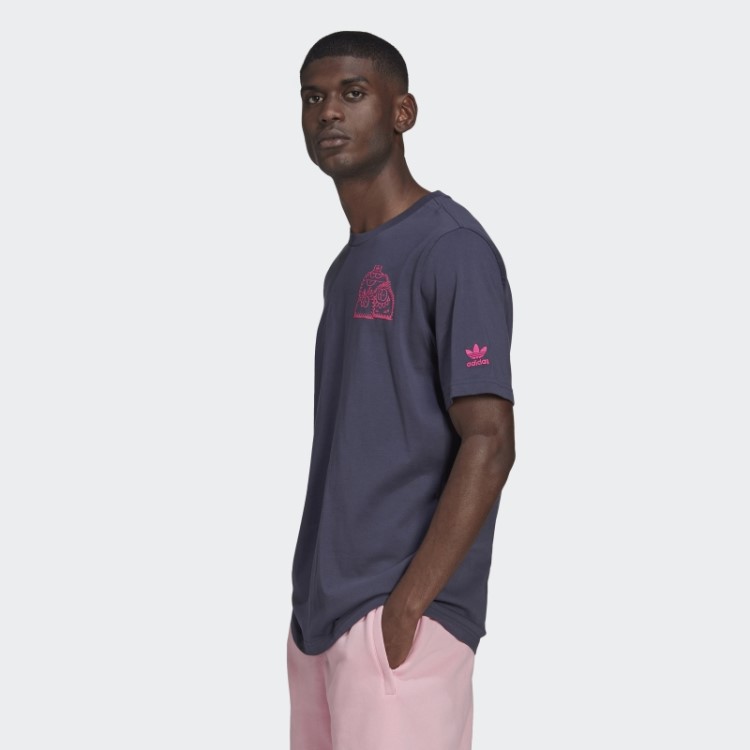 Camiseta Adidas Originals X Kevin Lyons Moda Navy