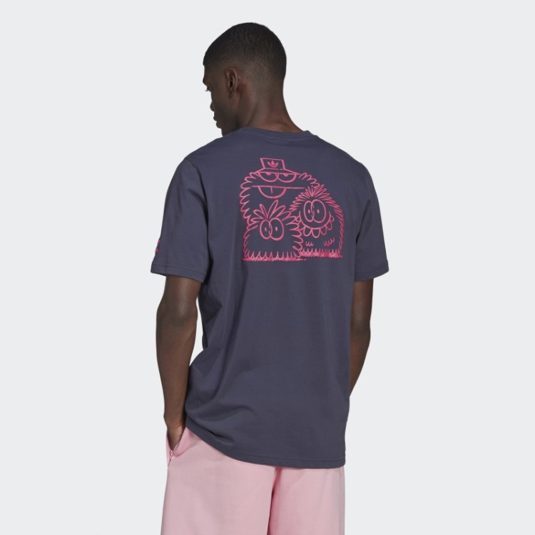 Camiseta Adidas Originals X Kevin Lyons Moda Navy