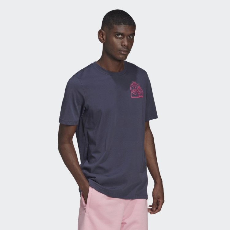 Camiseta Adidas Originals X Kevin Lyons Moda Navy