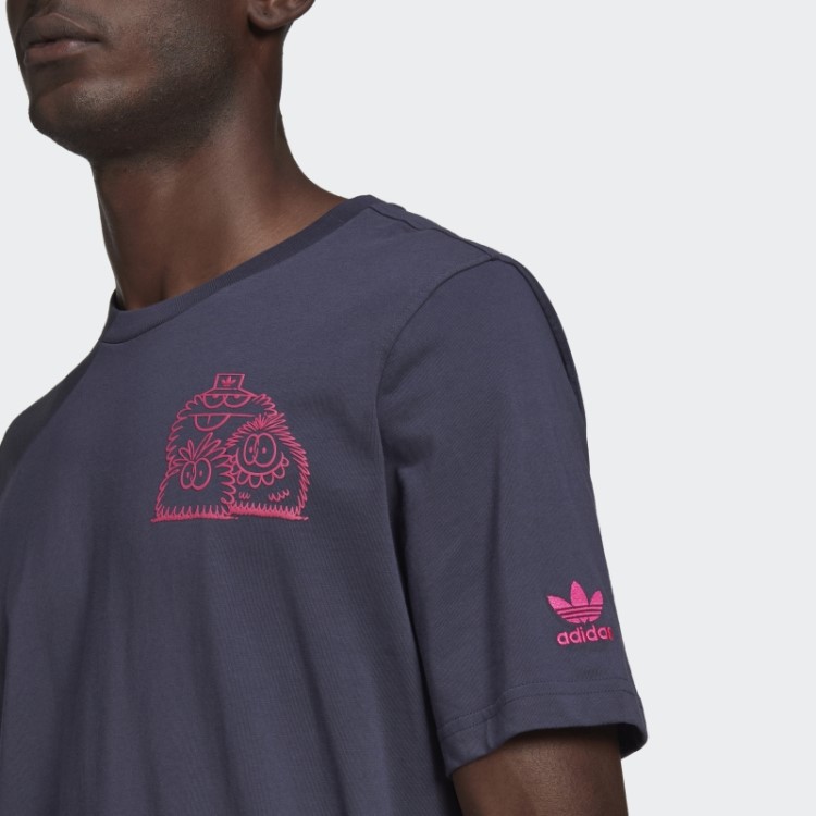 Camiseta Adidas Originals X Kevin Lyons Moda Navy