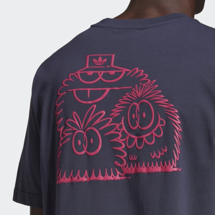 Camiseta Adidas Originals X Kevin Lyons Moda Navy