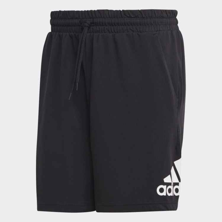 Bermuda Adidas Essentials Preta Com Logo