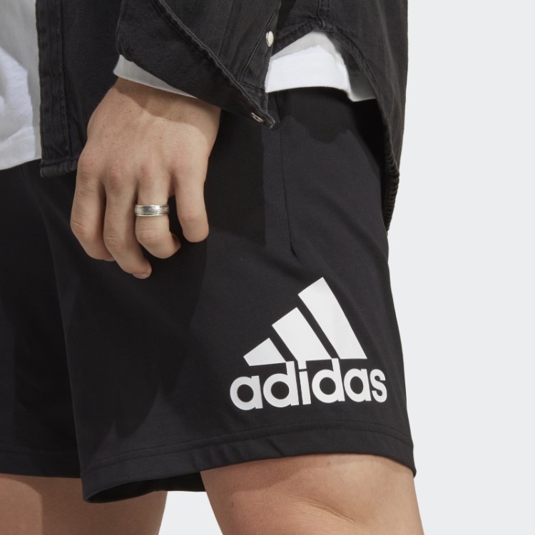 Bermuda Adidas Essentials Preta Com Logo