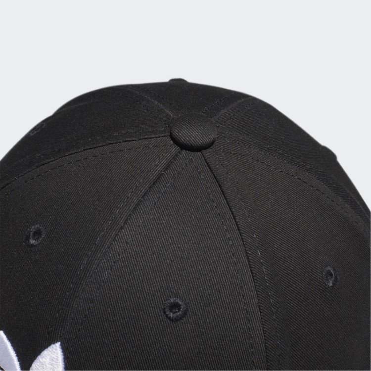 Boné De Beisebol Adidas Trefoil Preto