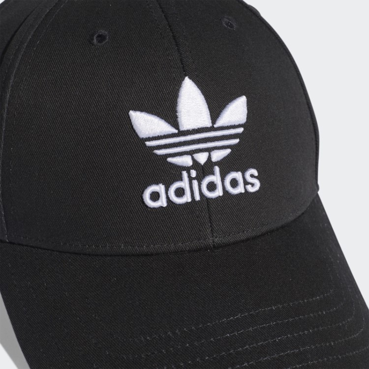 Boné De Beisebol Adidas Trefoil Preto