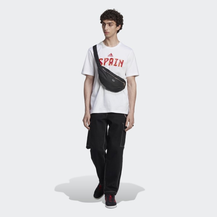 Camiseta Da Copa Do Mundo Da Fifa 2022 Espanha Branca Adidas