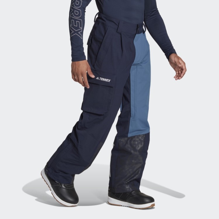 Calça De Neve De Nylon Pós-consumo Terrex De 3 Camadas Ink Adidas