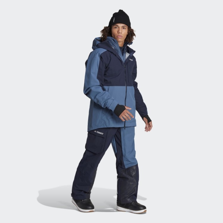 Calça De Neve De Nylon Pós-consumo Terrex De 3 Camadas Ink Adidas