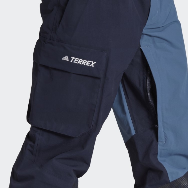 Calça De Neve De Nylon Pós-consumo Terrex De 3 Camadas Ink Adidas