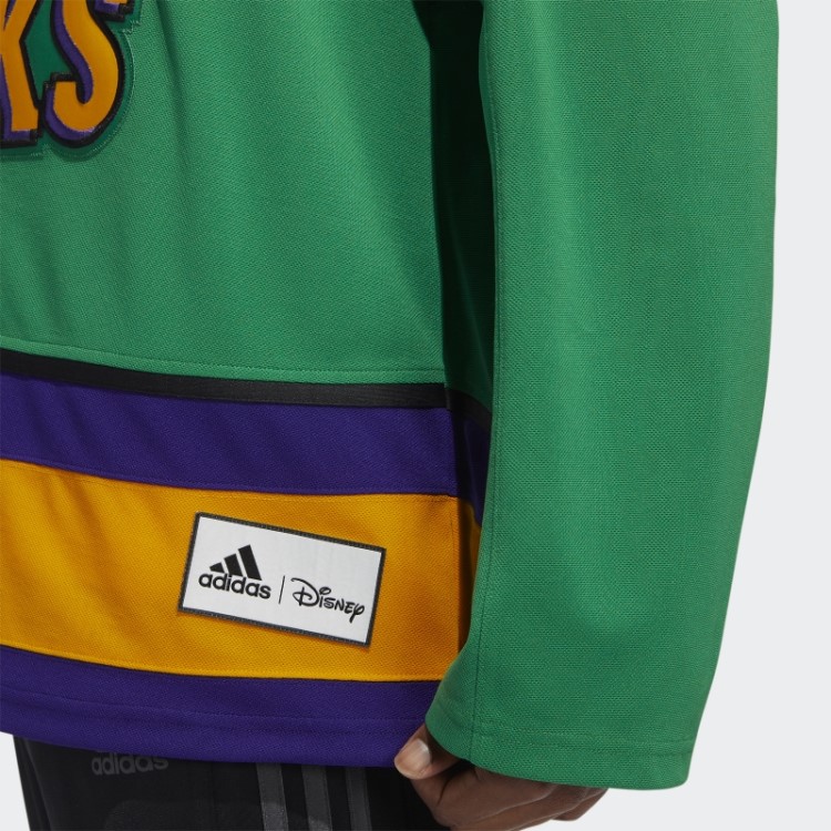 Camisa Verde Adidas Mighty Ducks Conway Autêntica