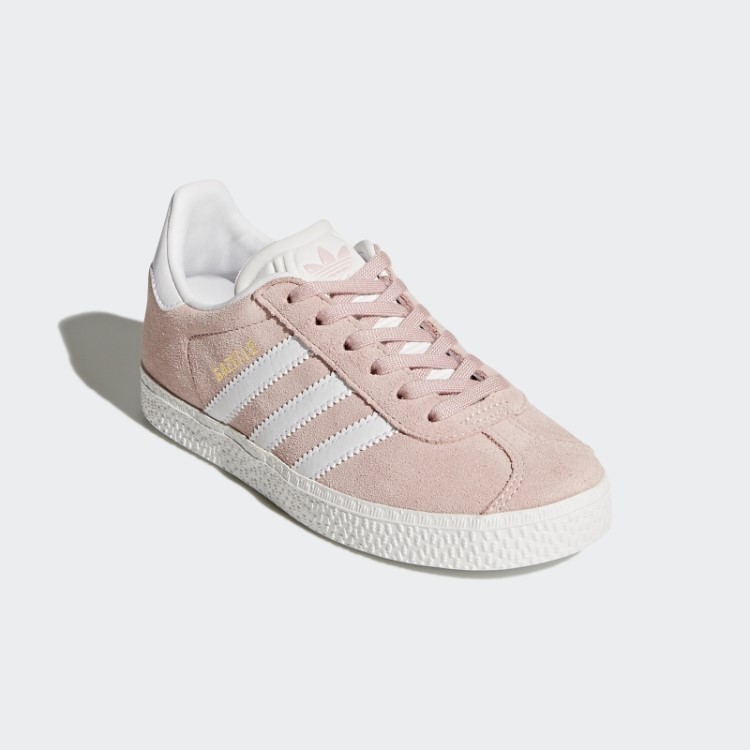 Tênis Adidas Gazelle Rosa Gelado
