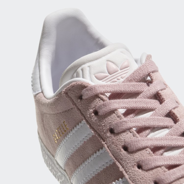Tênis Adidas Gazelle Rosa Gelado