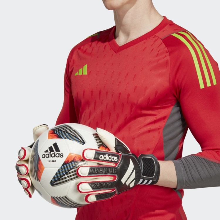 Luvas De Goleiro Adidas Black Tiro Pro