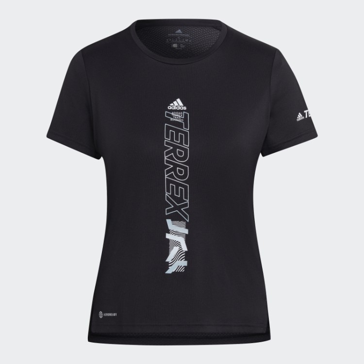 Camiseta Preta Agravic Terrex Adidas