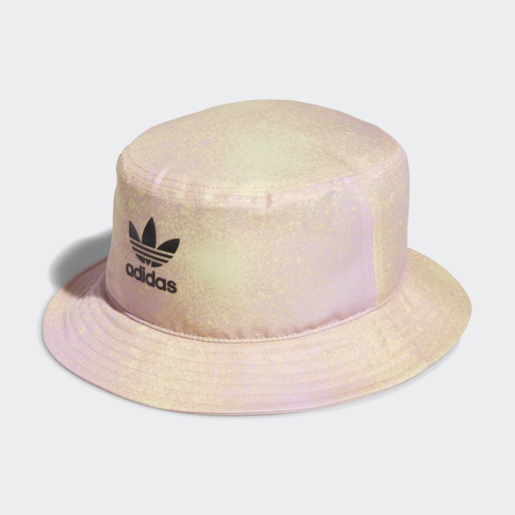 Boné Lilás Com Estampa De Spray Adidas
