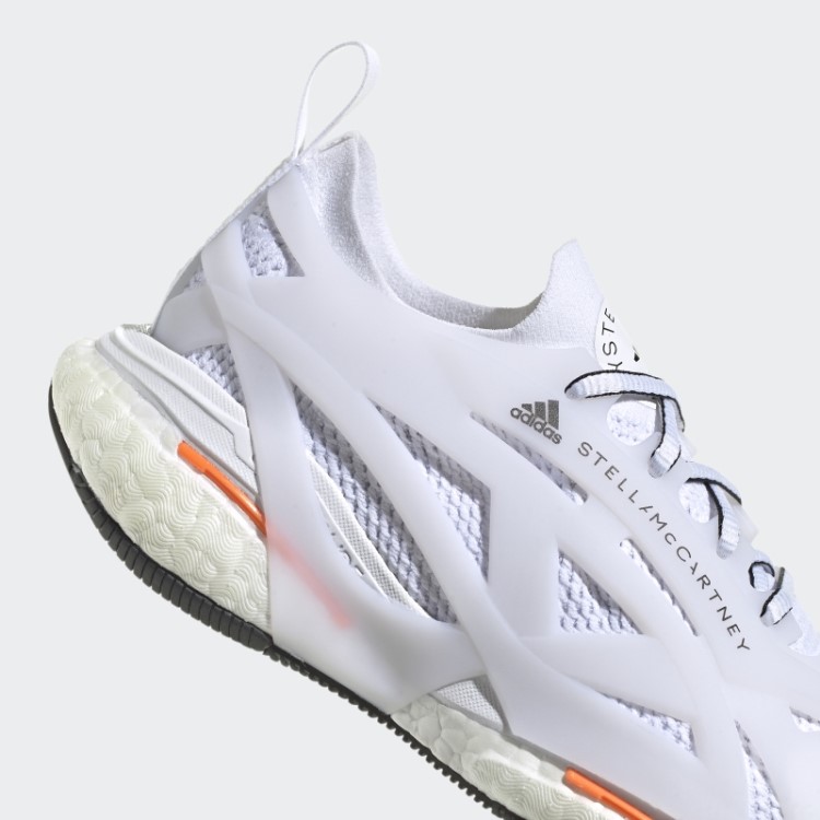 Tênis De Corrida Solarglide Branco Adidas By Stella Mccartney