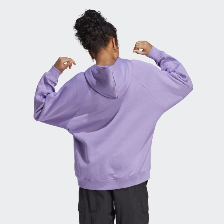 Moletom Com Capuz De Lã Adidas All Szn Violeta Para Namorado