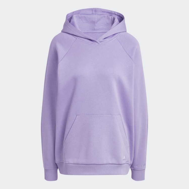 Moletom Com Capuz De Lã Adidas All Szn Violeta Para Namorado