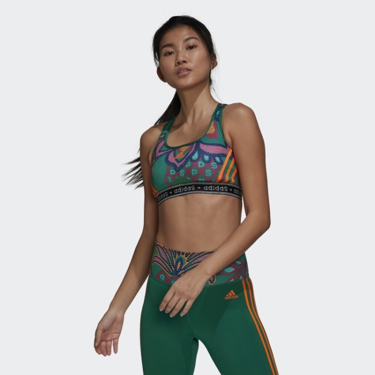 Sutiã De Sustentação Média Verde Farm Rio Adidas