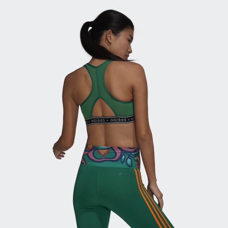 Sutiã De Sustentação Média Verde Farm Rio Adidas