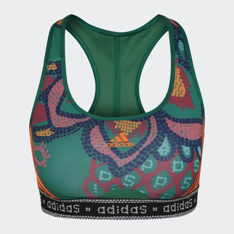 Sutiã De Sustentação Média Verde Farm Rio Adidas
