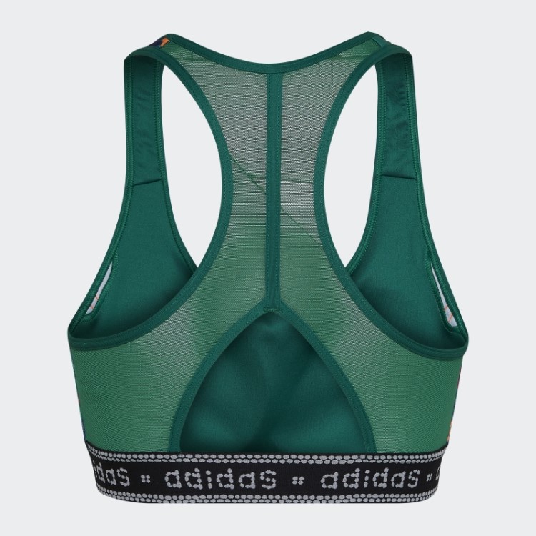 Sutiã De Sustentação Média Verde Farm Rio Adidas