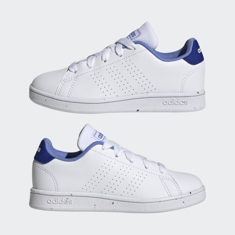 Tênis Adidas Vantage Branco Com Renda Court