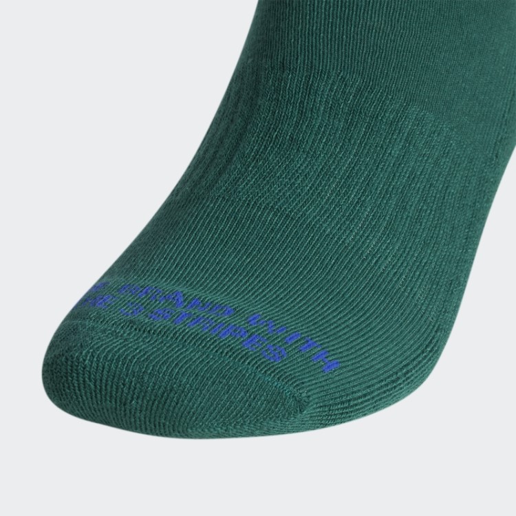 Meias Espiral 3 Pares Adidas Verde